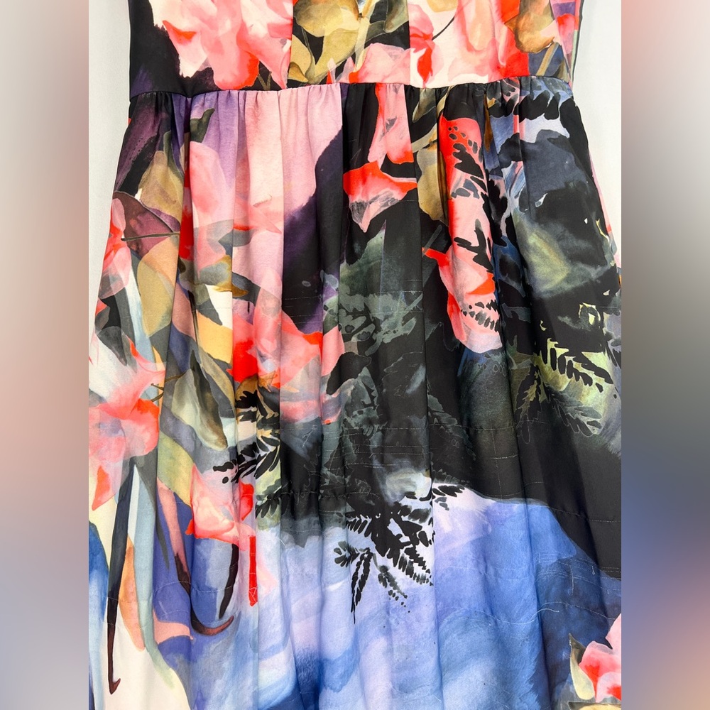 NWT Anthropologie Corey Lynn Calter Daybreak Dress Watercolor - Read - Picture 4 of 11